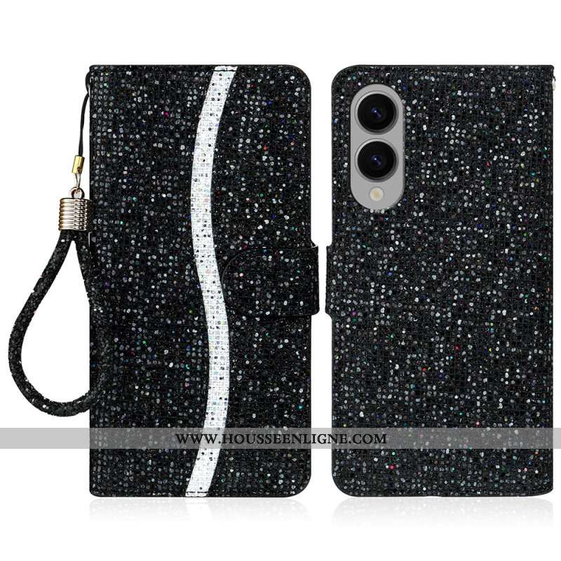 Housse Samsung Galaxy S25 Edge S Design Paillettes
