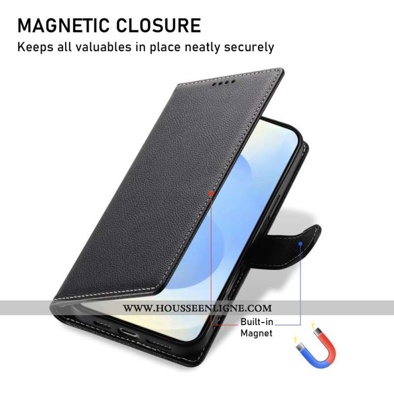 Housse Samsung Galaxy S25 Edge Simili Cuir