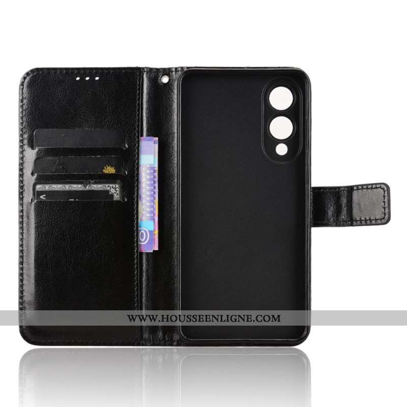 Housse Samsung Galaxy S25 Edge Simili Cuir Flashy