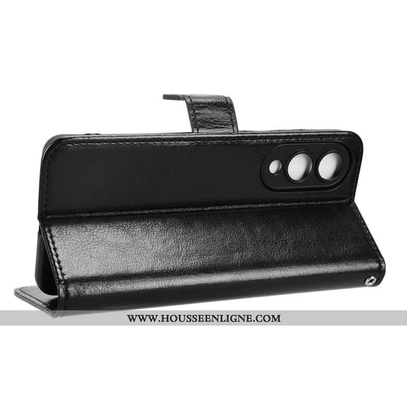 Housse Samsung Galaxy S25 Edge Simili Cuir Flashy