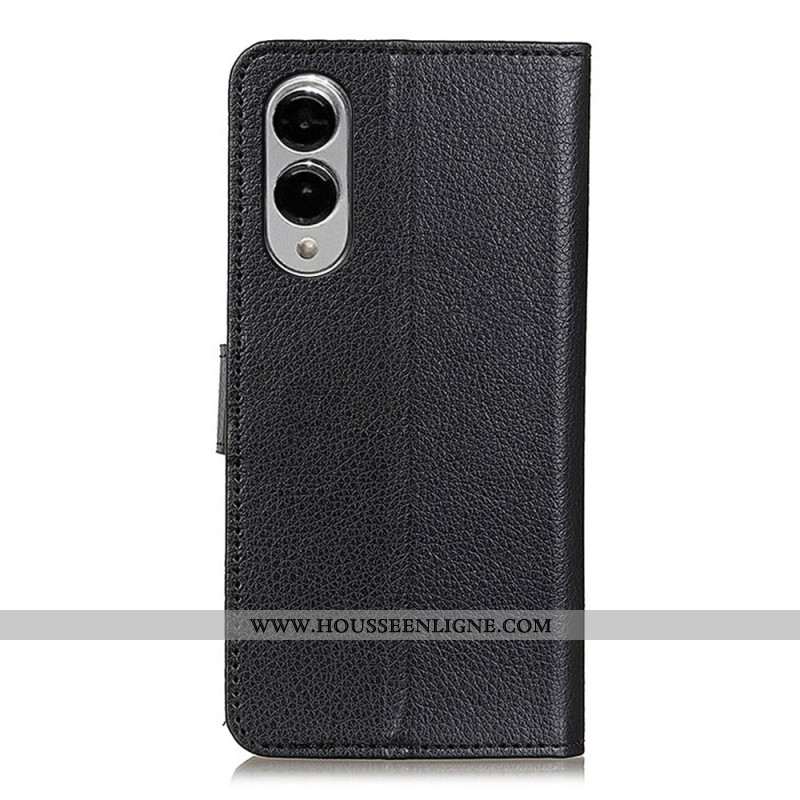 Housse Samsung Galaxy S25 Edge Simili Cuir Traditionnel