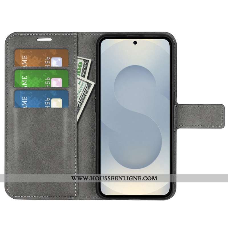 Housse Samsung Galaxy S25 Edge Style Cuir