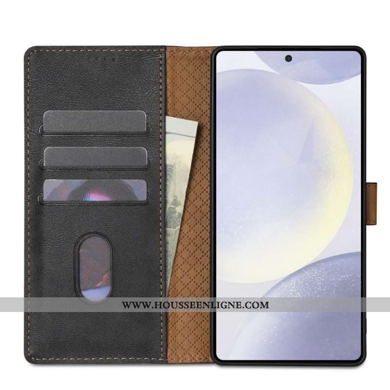 Housse Samsung Galaxy S25 Edge Style Vintage N.BEKUS