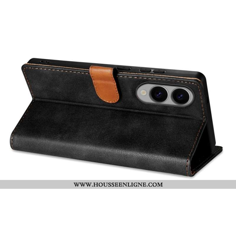 Housse Samsung Galaxy S25 Edge Style Vintage N.BEKUS