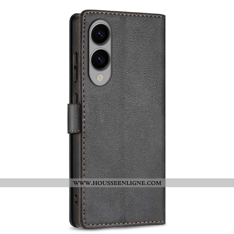 Housse Samsung Galaxy S25 Edge Style Vintage N.BEKUS