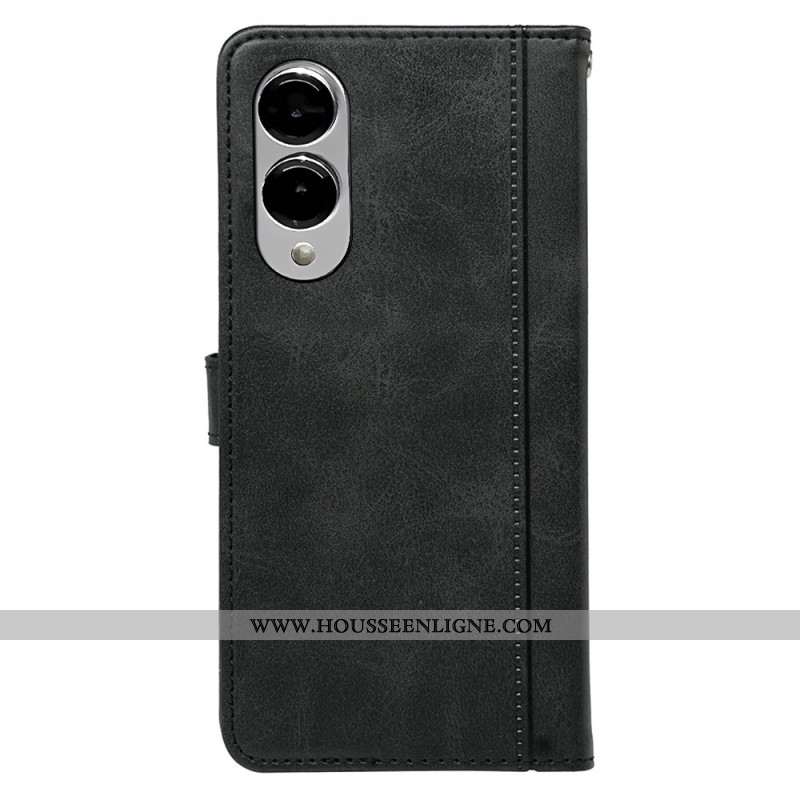 Housse Samsung Galaxy S25 Edge Vintage Premium