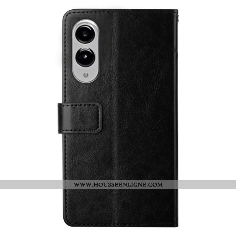 Housse Samsung Galaxy S25 Edge Y design à Lanière