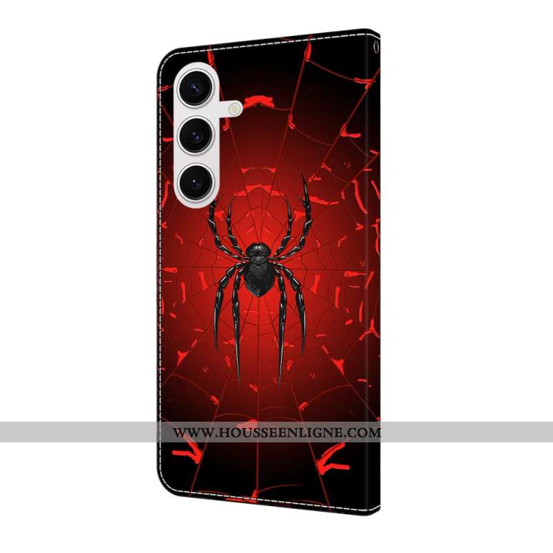 Housse Samsung Galaxy S25 FE Araignée noire