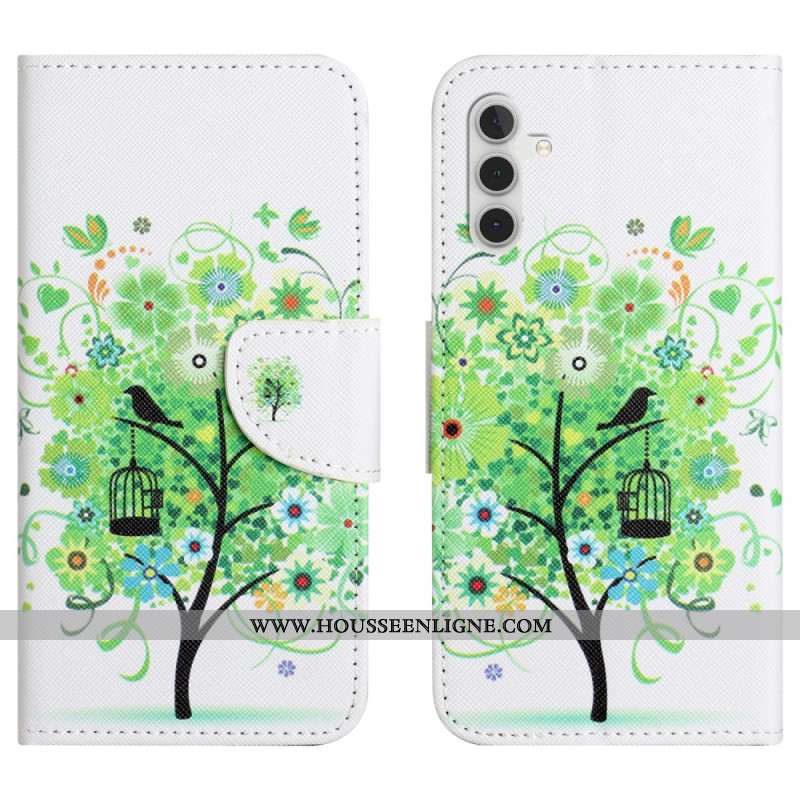 Housse Samsung Galaxy S25 FE Arbre vert