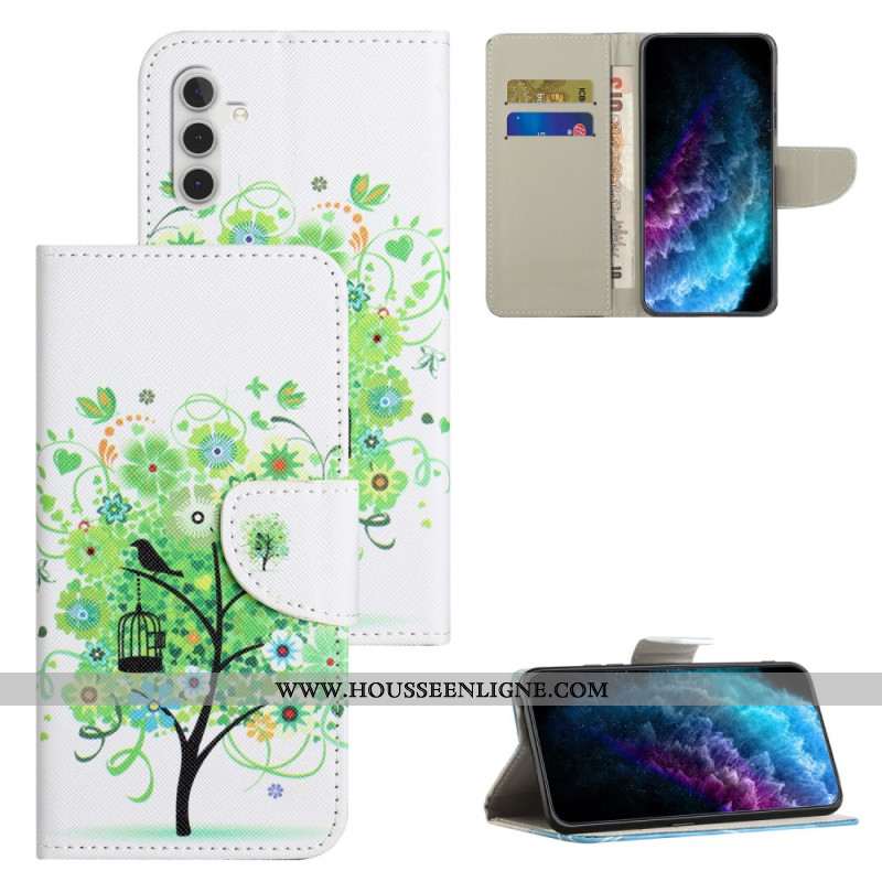 Housse Samsung Galaxy S25 FE Arbre vert