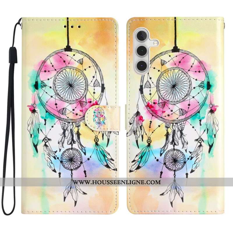 Housse Samsung Galaxy S25 FE Attrape-Rêves Aquarelle