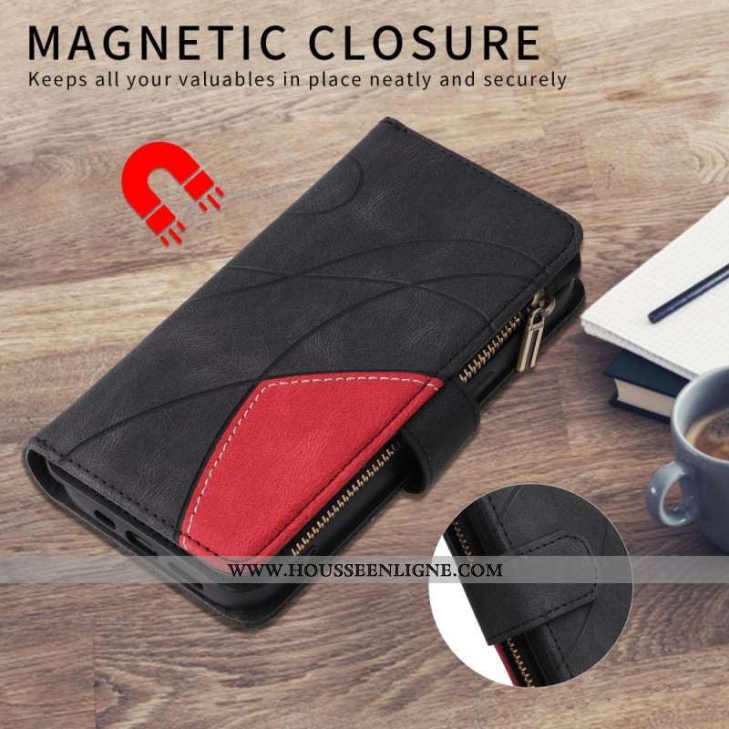 Housse Samsung Galaxy S25 FE Bicolore Ondulation