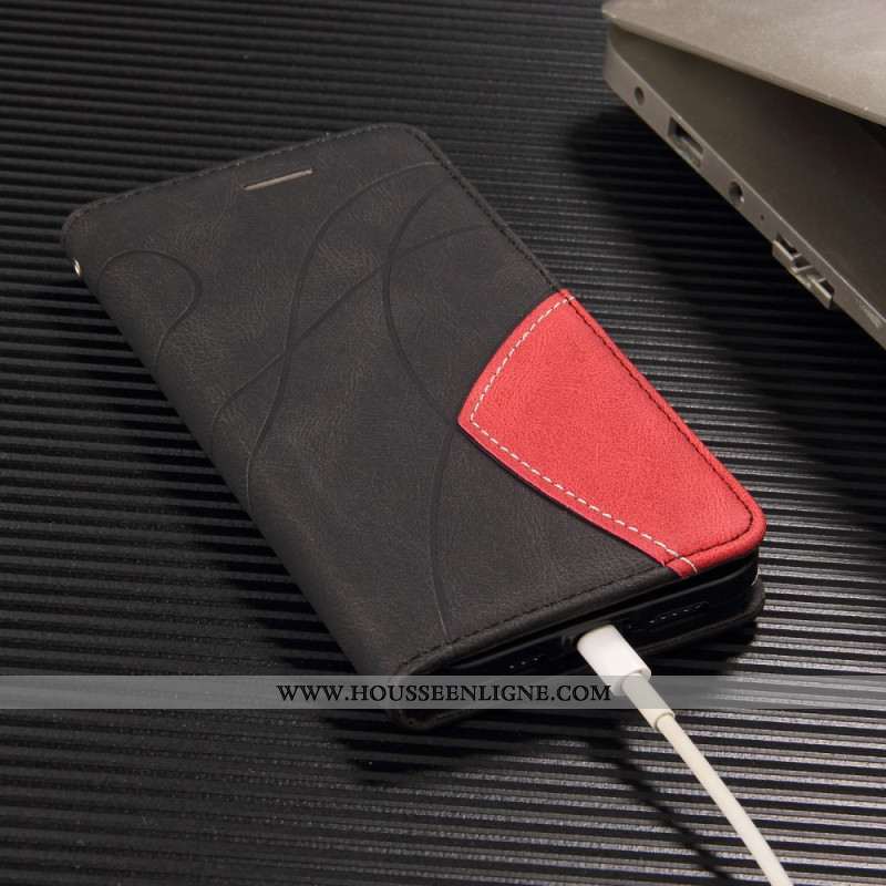 Housse Samsung Galaxy S25 FE Bicolore Ondulation