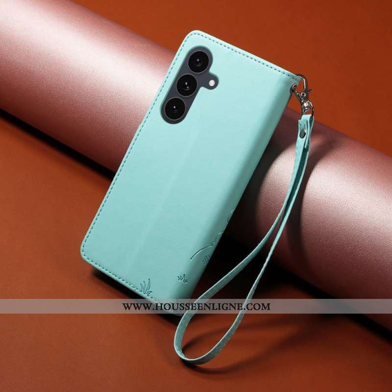 Housse Samsung Galaxy S25 FE Blocage RFID et Motif Chien