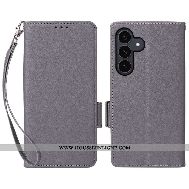 Housse Samsung Galaxy S25 FE Classique à Lanière