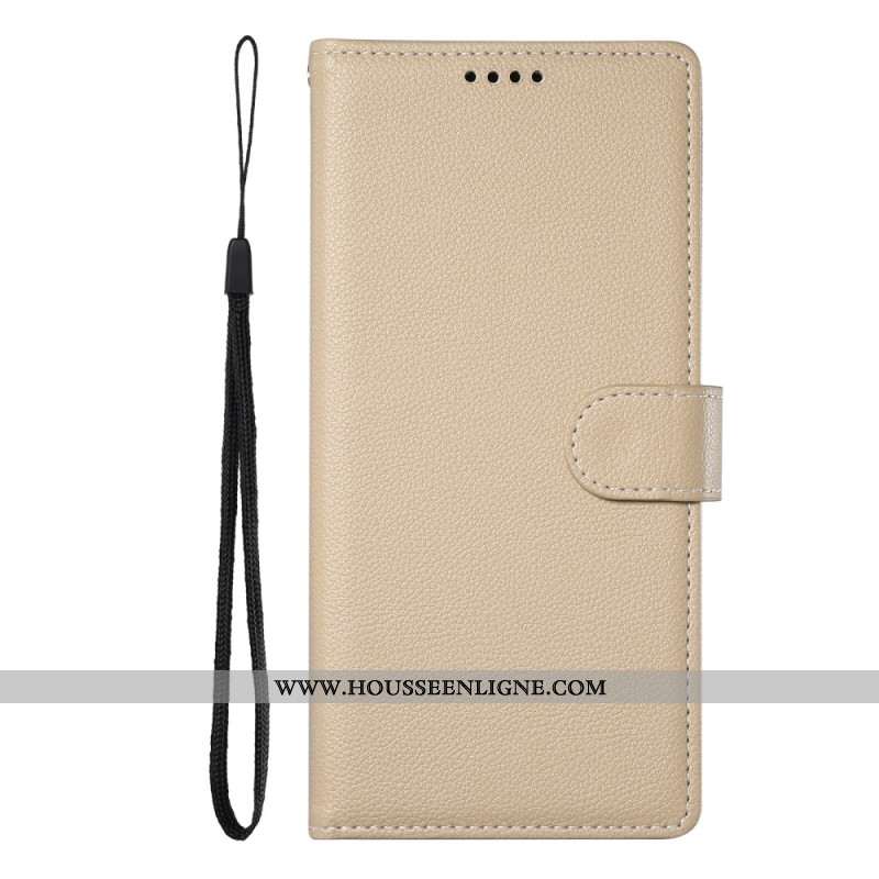 Housse Samsung Galaxy S25 FE Effet Cuir Uni