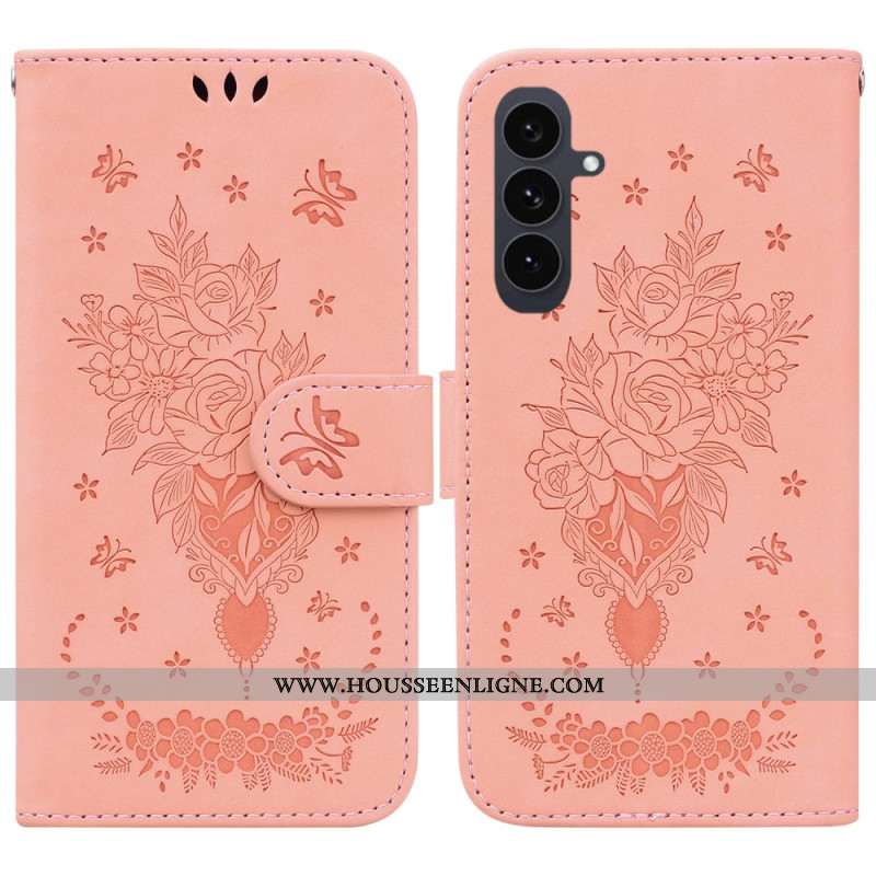 Housse Samsung Galaxy S25 FE Empreinte Roses