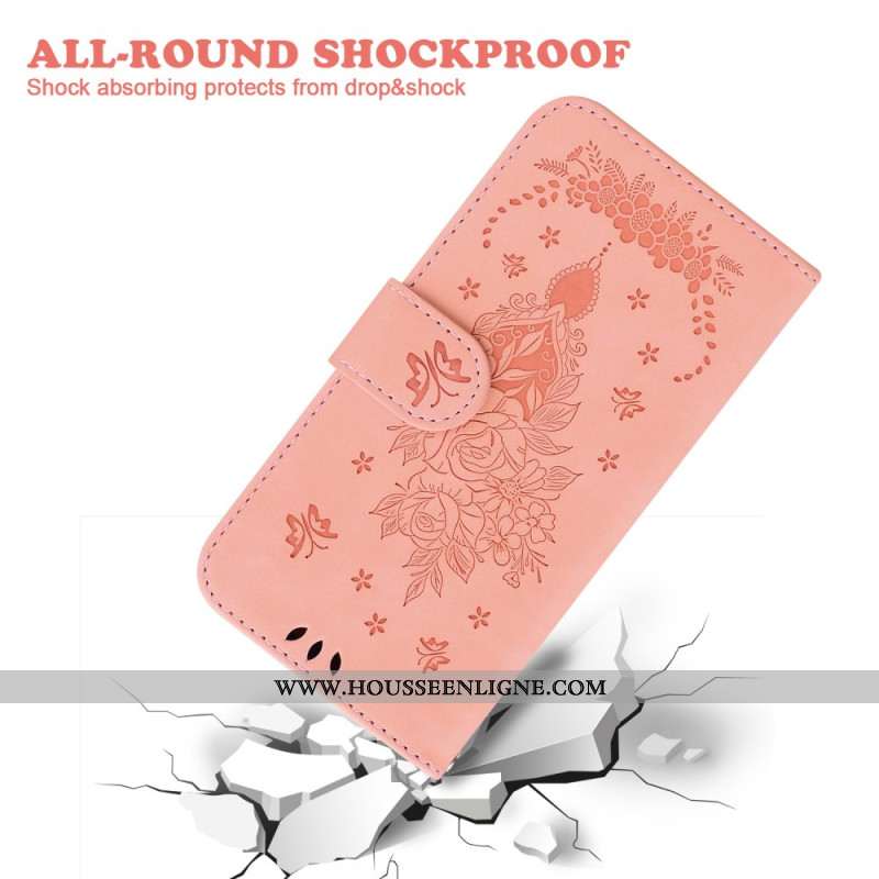 Housse Samsung Galaxy S25 FE Empreinte Roses