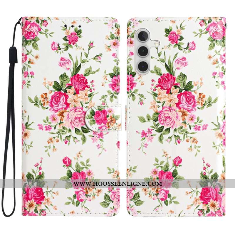 Housse Samsung Galaxy S25 FE Fleurs Liberty