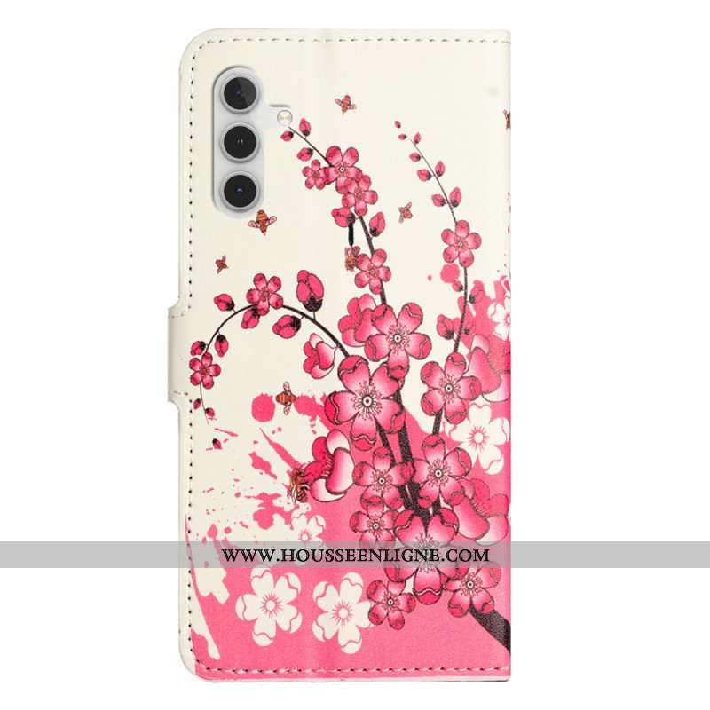 Housse Samsung Galaxy S25 FE Fleurs de Prunier