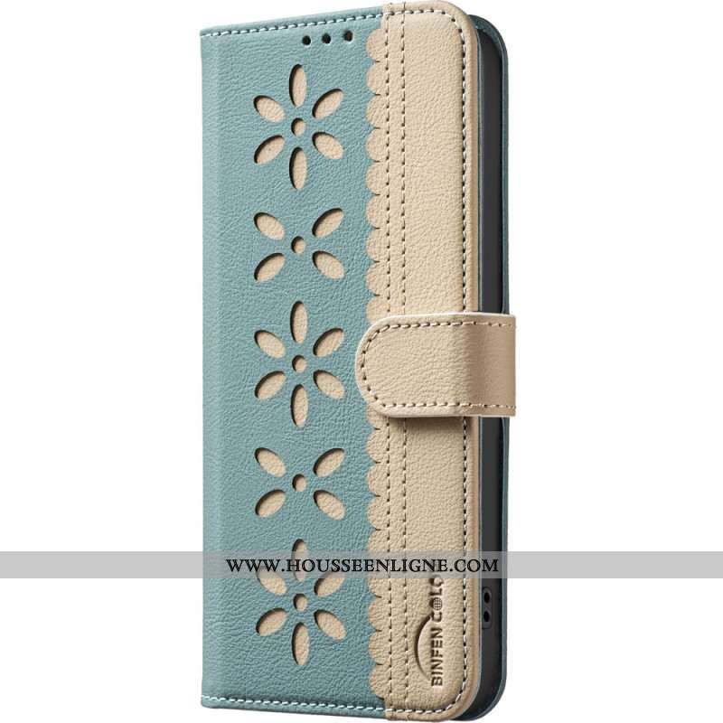 Housse Samsung Galaxy S25 FE Florale BINFEN COLOR