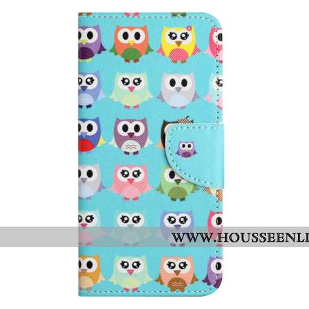 Housse Samsung Galaxy S25 FE Gang de Hiboux