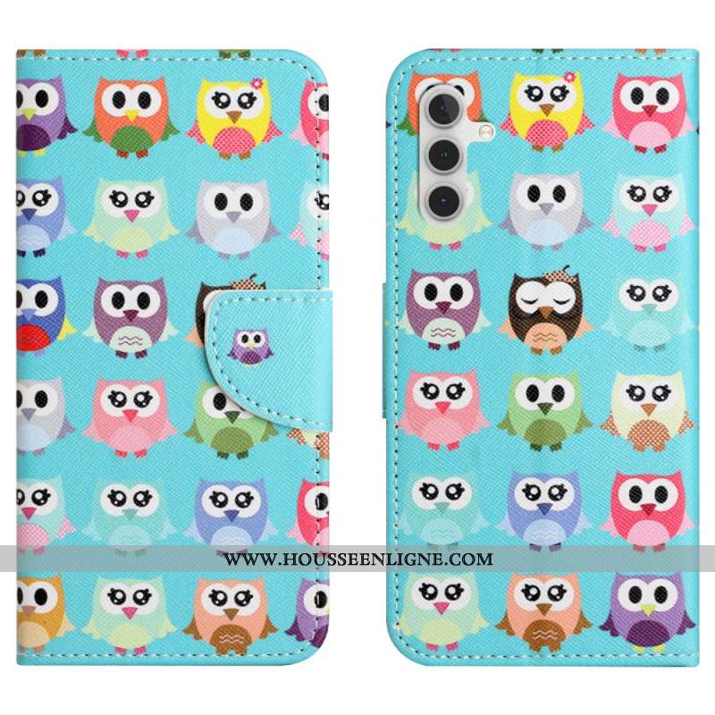 Housse Samsung Galaxy S25 FE Gang de Hiboux