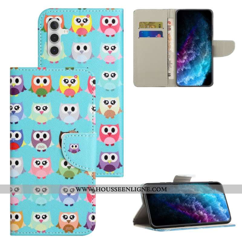 Housse Samsung Galaxy S25 FE Gang de Hiboux
