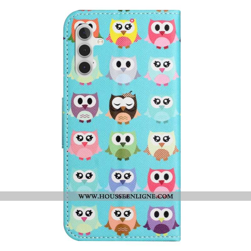 Housse Samsung Galaxy S25 FE Gang de Hiboux