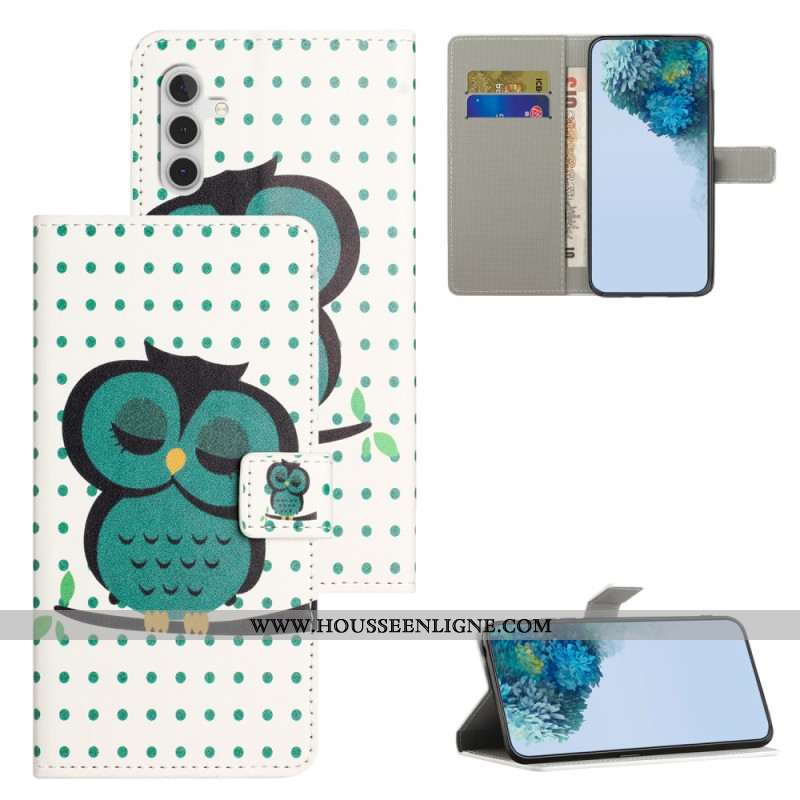 Housse Samsung Galaxy S25 FE Hibou Endormi