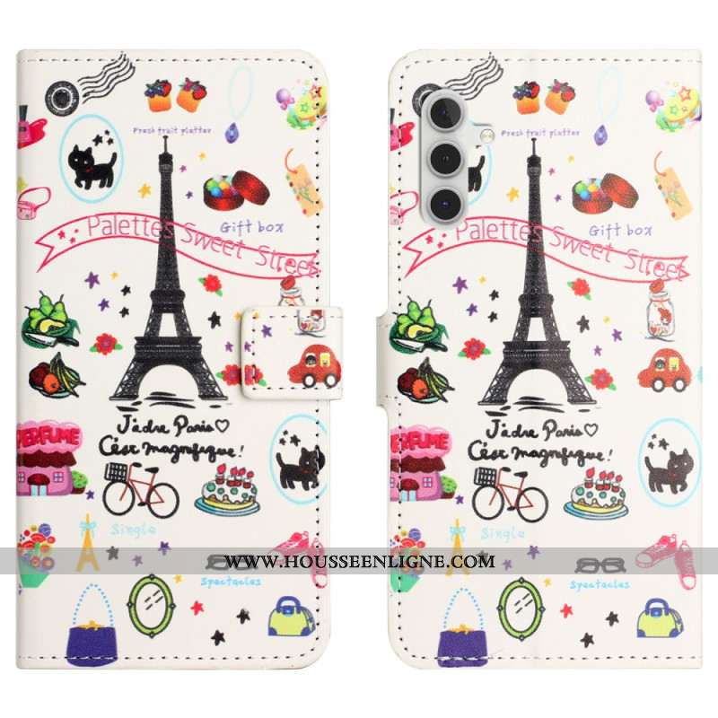 Housse Samsung Galaxy S25 FE I Love Paris