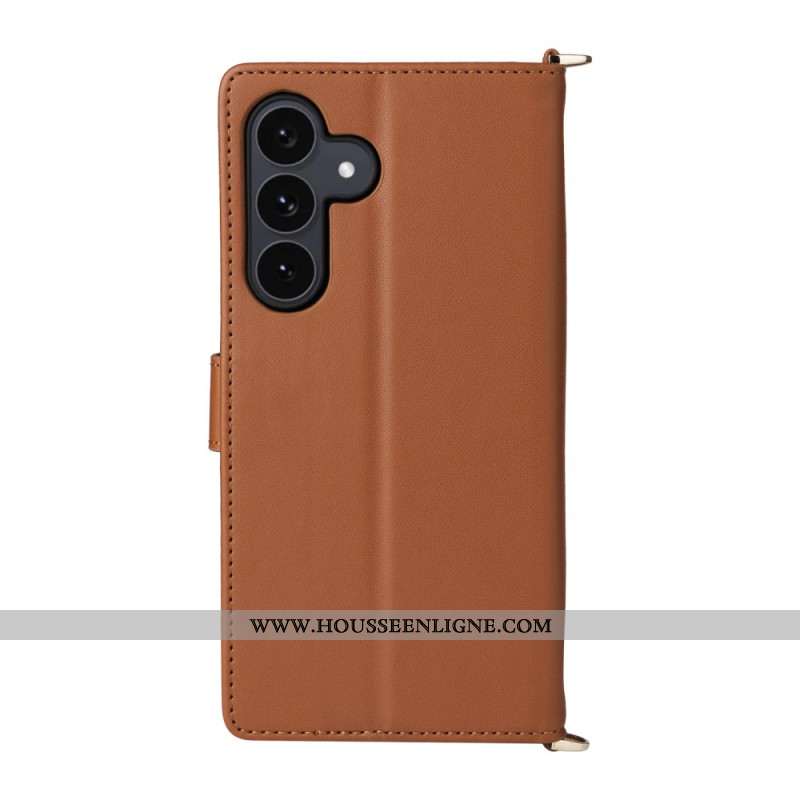 Housse Samsung Galaxy S25 FE Lanière et Bandoulière