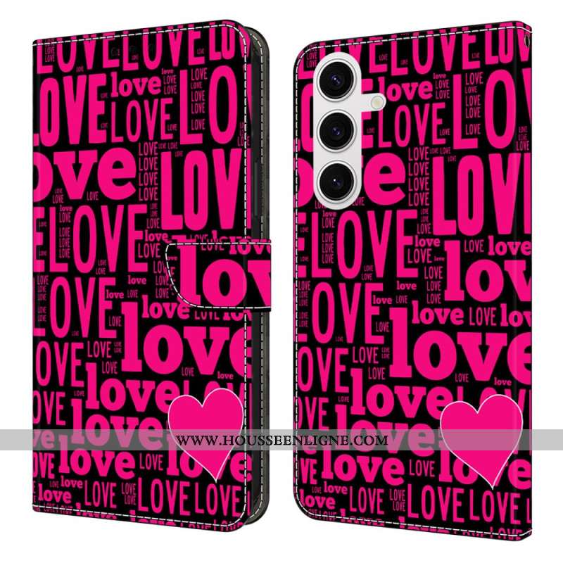 Housse Samsung Galaxy S25 FE Love