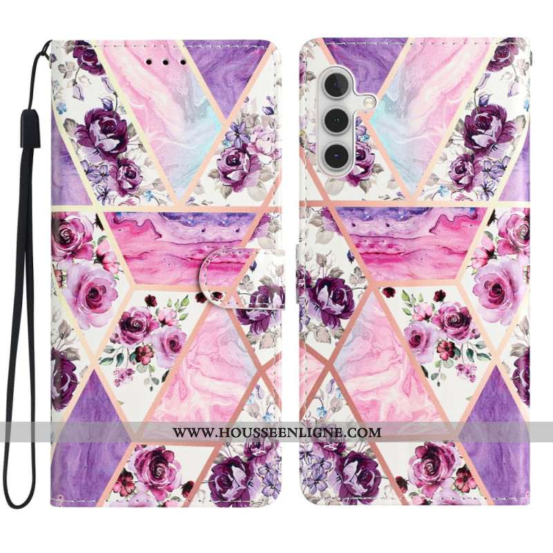 Housse Samsung Galaxy S25 FE Marbre Floral