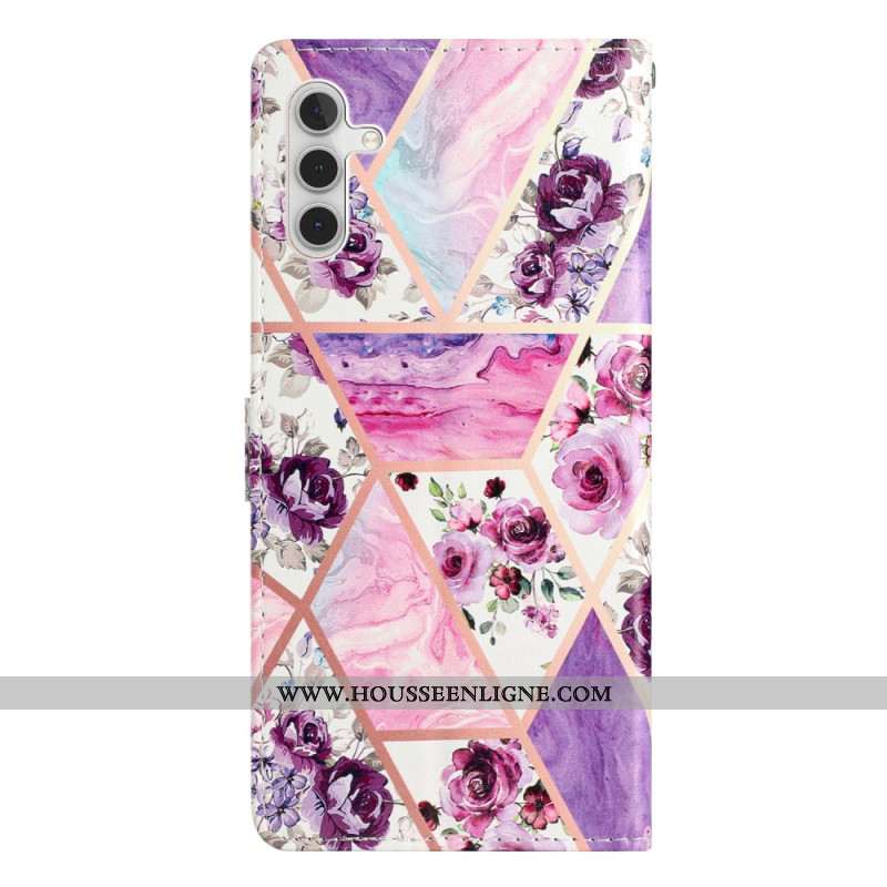 Housse Samsung Galaxy S25 FE Marbre Floral
