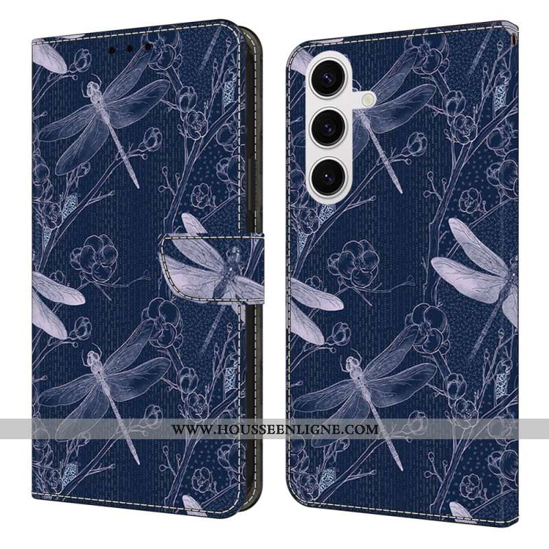 Housse Samsung Galaxy S25 FE Motif Libellules