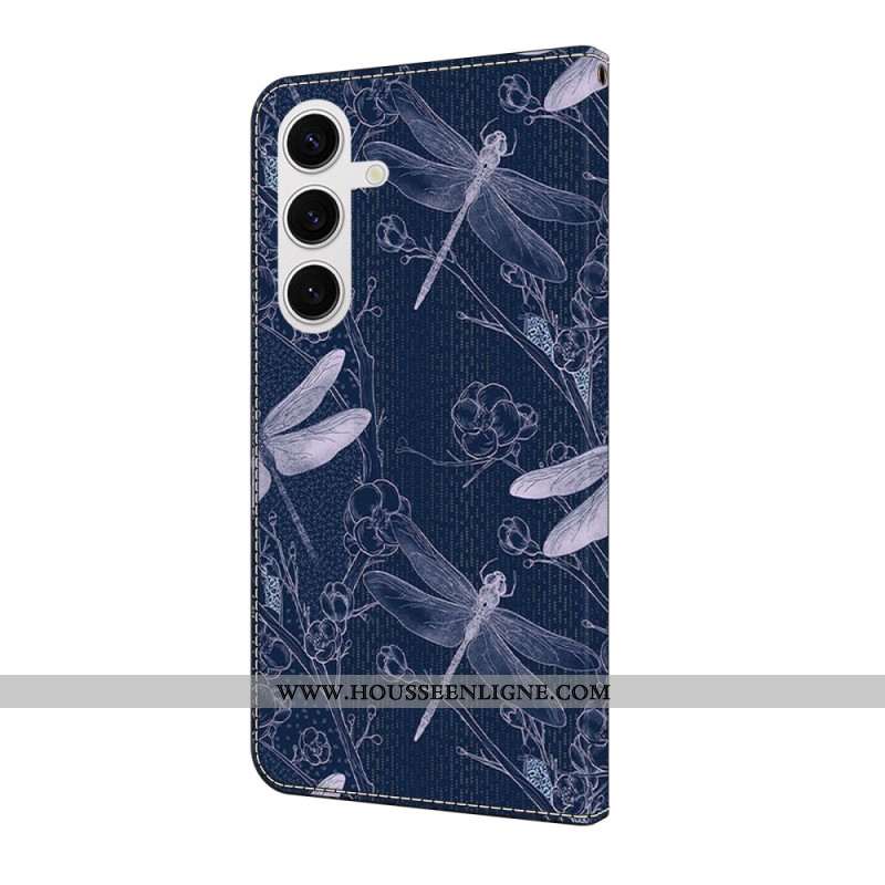 Housse Samsung Galaxy S25 FE Motif Libellules