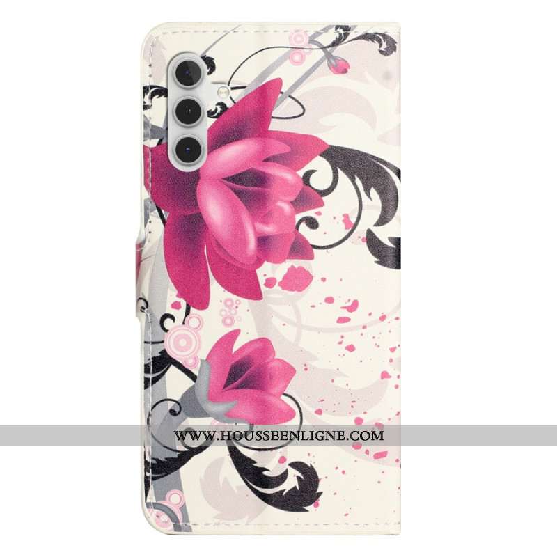 Housse Samsung Galaxy S25 FE Motif Lotus