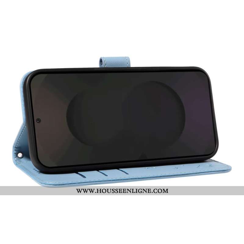 Housse Samsung Galaxy S25 FE Motif Pissenlit à Lanière