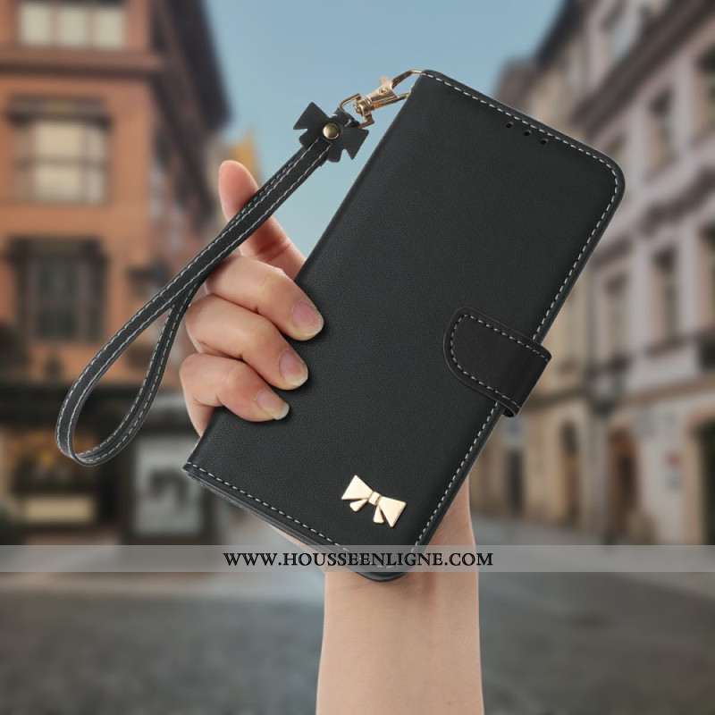 Housse Samsung Galaxy S25 FE Nœud Décoratif