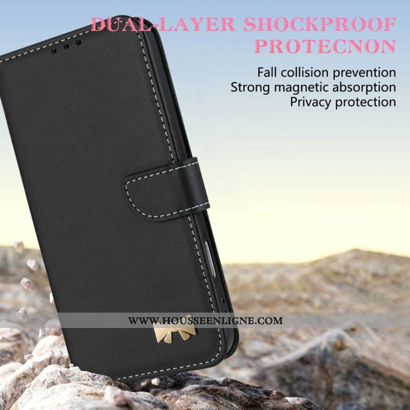 Housse Samsung Galaxy S25 FE Nœud Décoratif