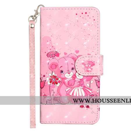 Housse Samsung Galaxy S25 FE Oursons à Lanière