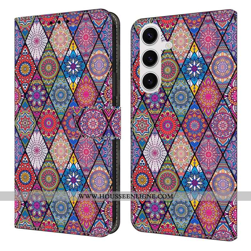 Housse Samsung Galaxy S25 FE Patchwork