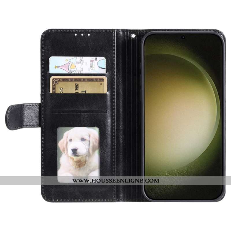 Housse Samsung Galaxy S25 FE Porte-Cartes et Lanière