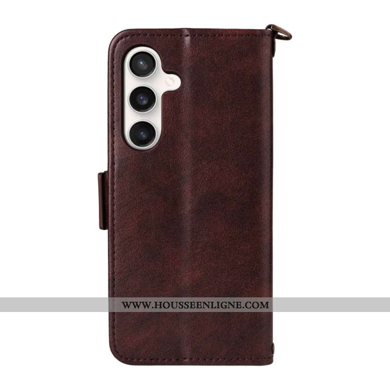 Housse Samsung Galaxy S25 FE Portefeuille Multifonctionnel