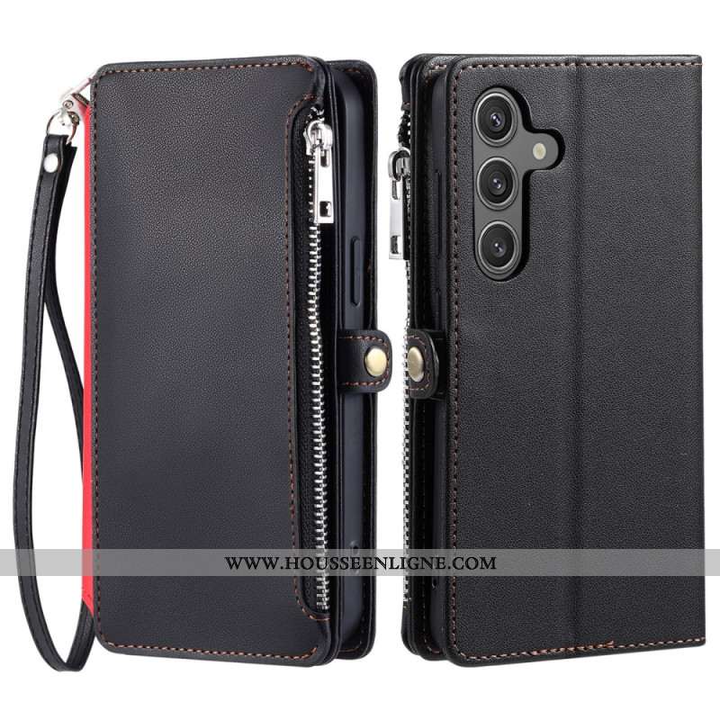 Housse Samsung Galaxy S25 FE Portefeuille Premium