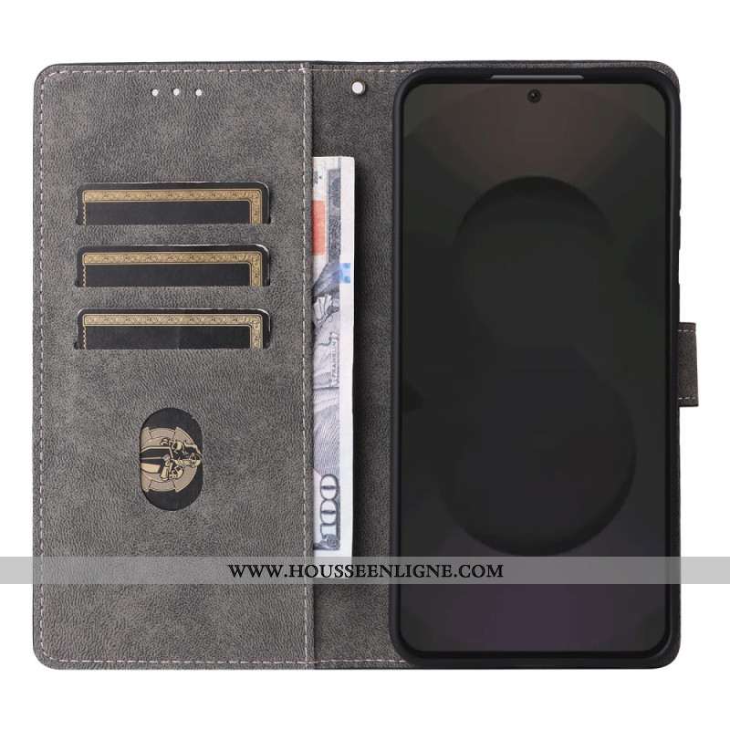 Housse Samsung Galaxy S25 FE Protection RFID Effet Daim