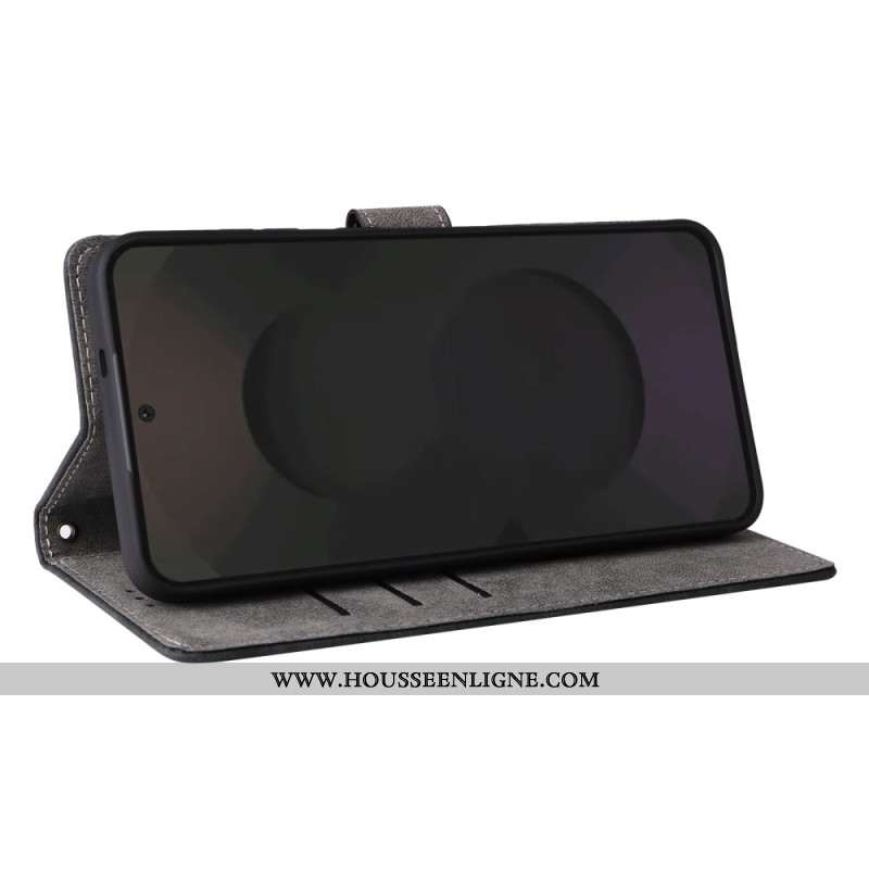 Housse Samsung Galaxy S25 FE Protection RFID Effet Daim