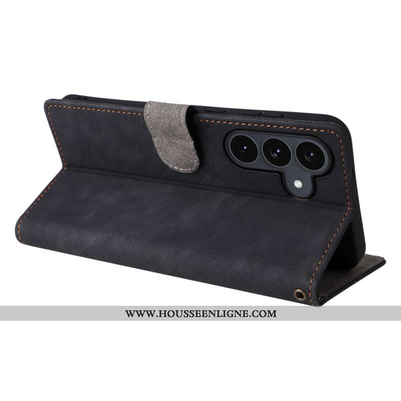 Housse Samsung Galaxy S25 FE Protection RFID Effet Daim