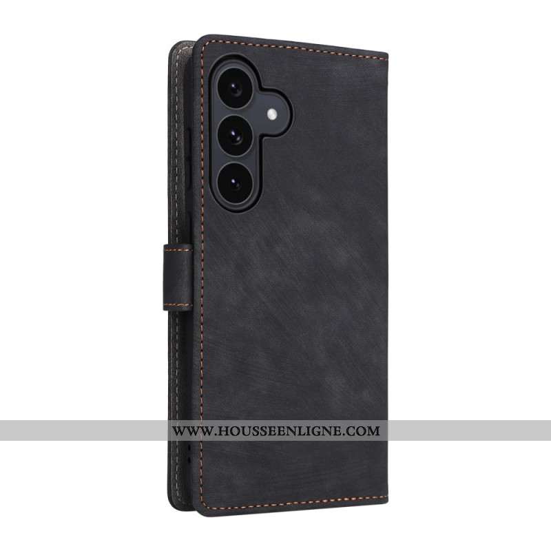 Housse Samsung Galaxy S25 FE Protection RFID Effet Daim